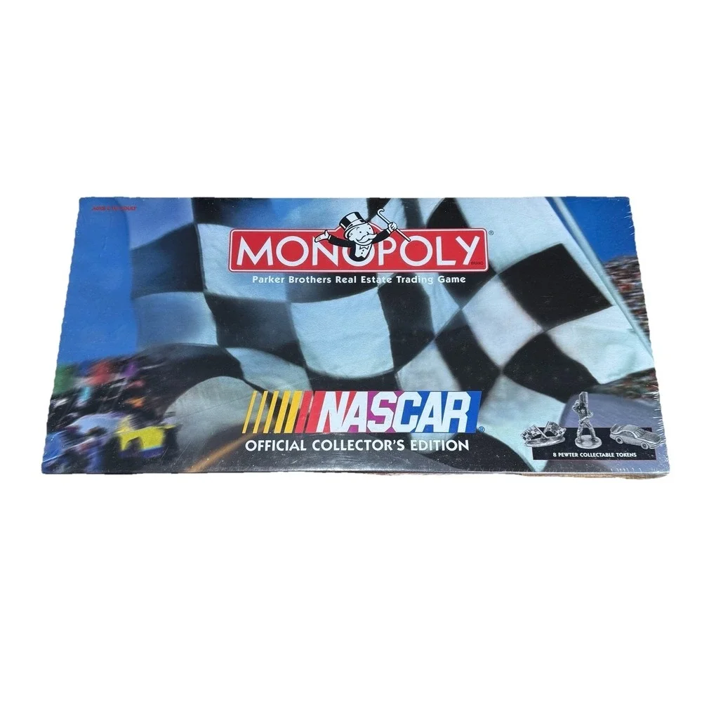Monopoly - NASCAR Official Collector's Edition - Factory Sealed 1997 Parker Bros